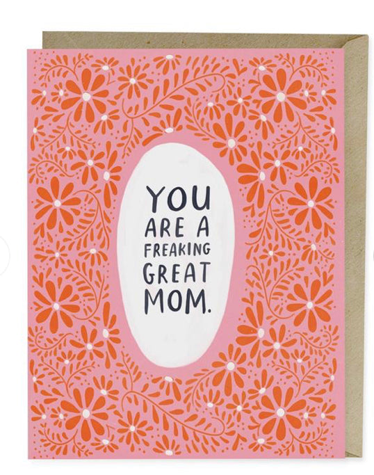 Freaking GREAT Mom Mother’s Day Card