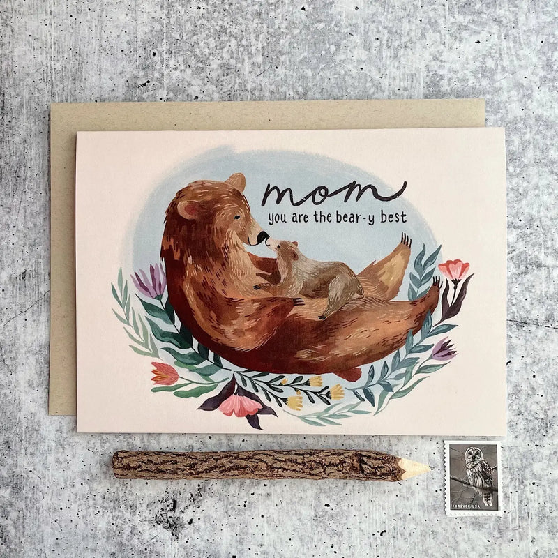 Bear-y Best Mothers Day Card