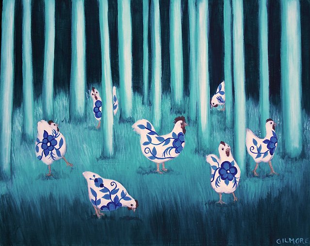 "Chickens In The Woods"