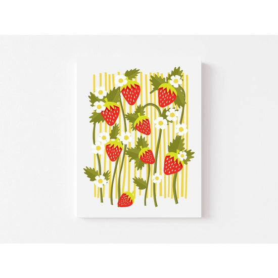 Strawberries Notecard