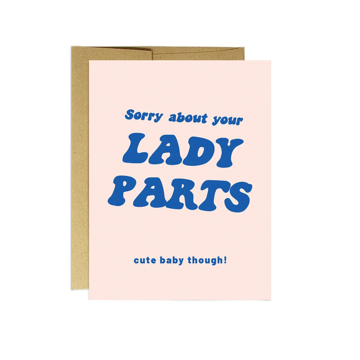 Lady Parts | Baby Card