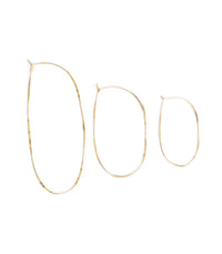 Oval Hoops