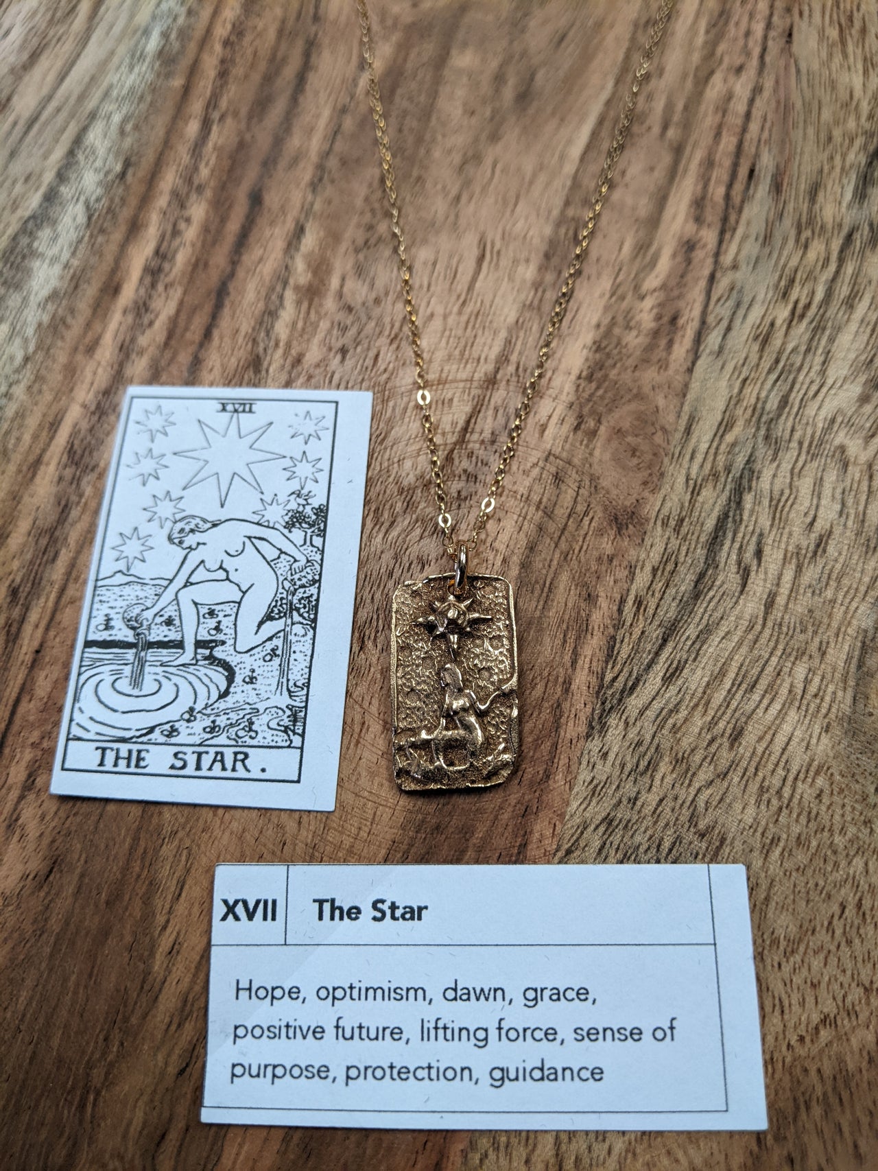 The Star Tarot Necklace