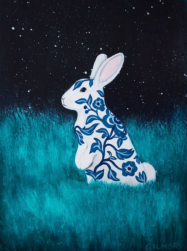 "Bunny In The Field"