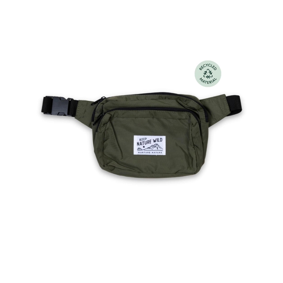 Recycled top fanny pack