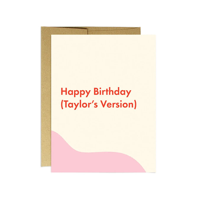 Birthday (Taylor’s Version) Card