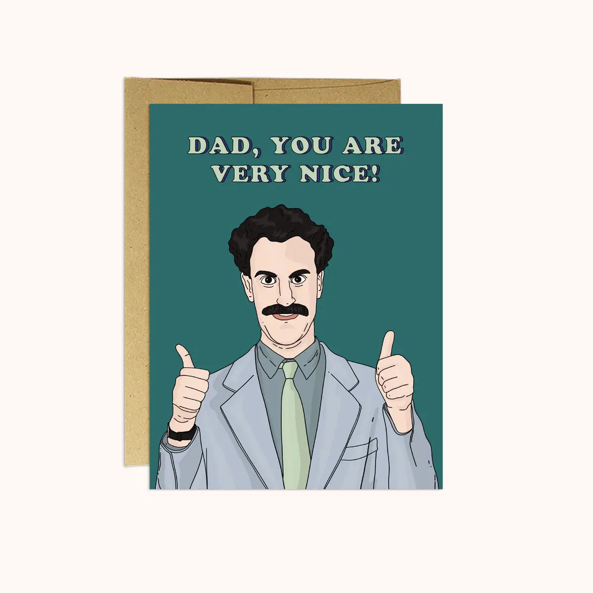 Borat Very Nice! Fathers Day Card