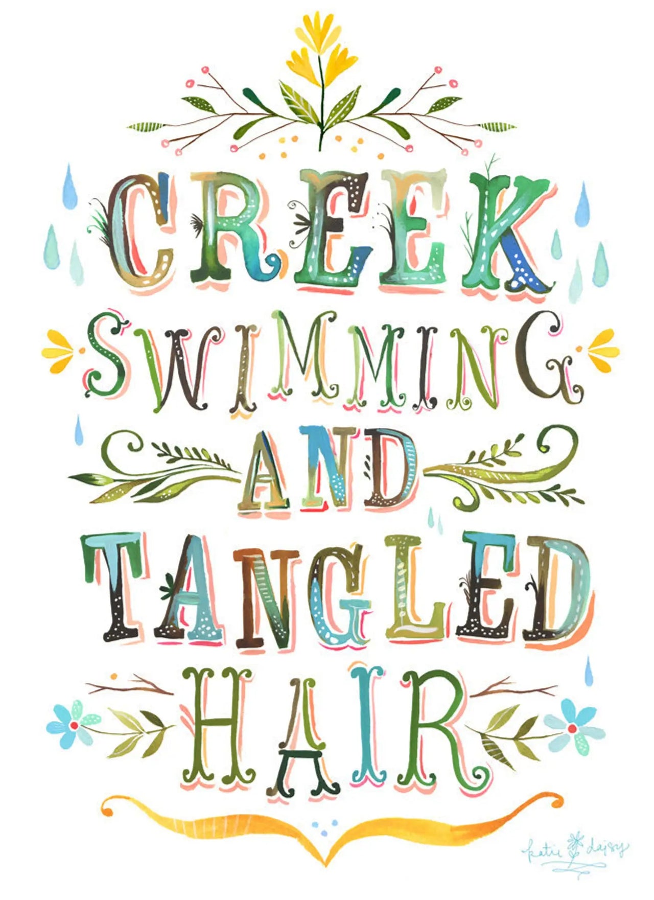 Creek Swimming