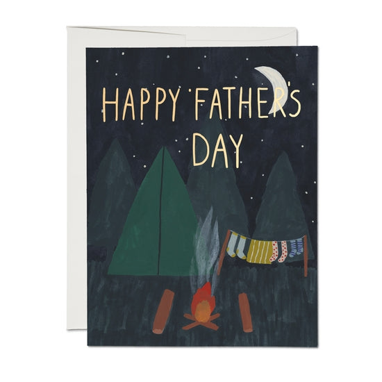 Camping Dad Father's Day Card