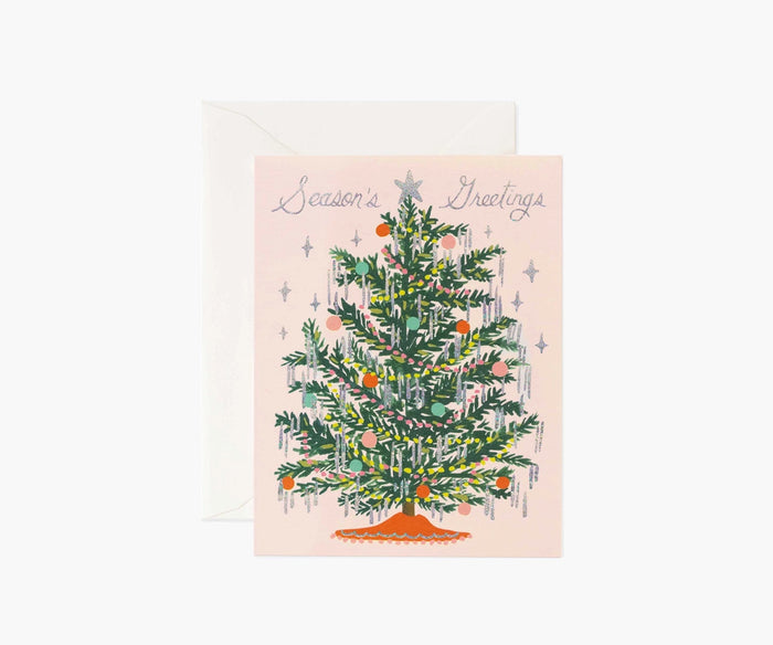 Tinsel Tree Card