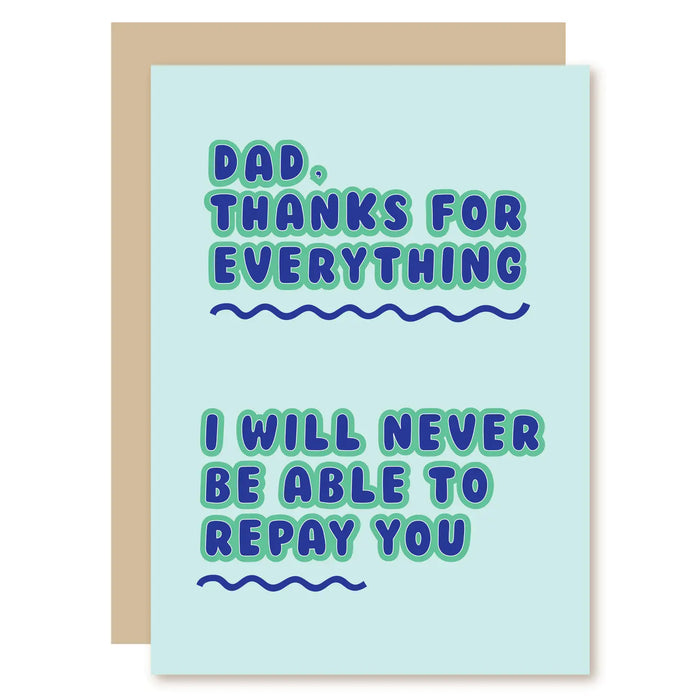 Everything Fathers Day Card