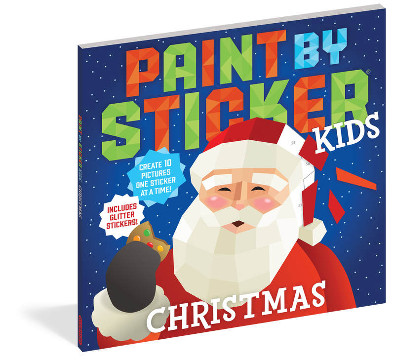 Christmas: Paint By Stickers Kids