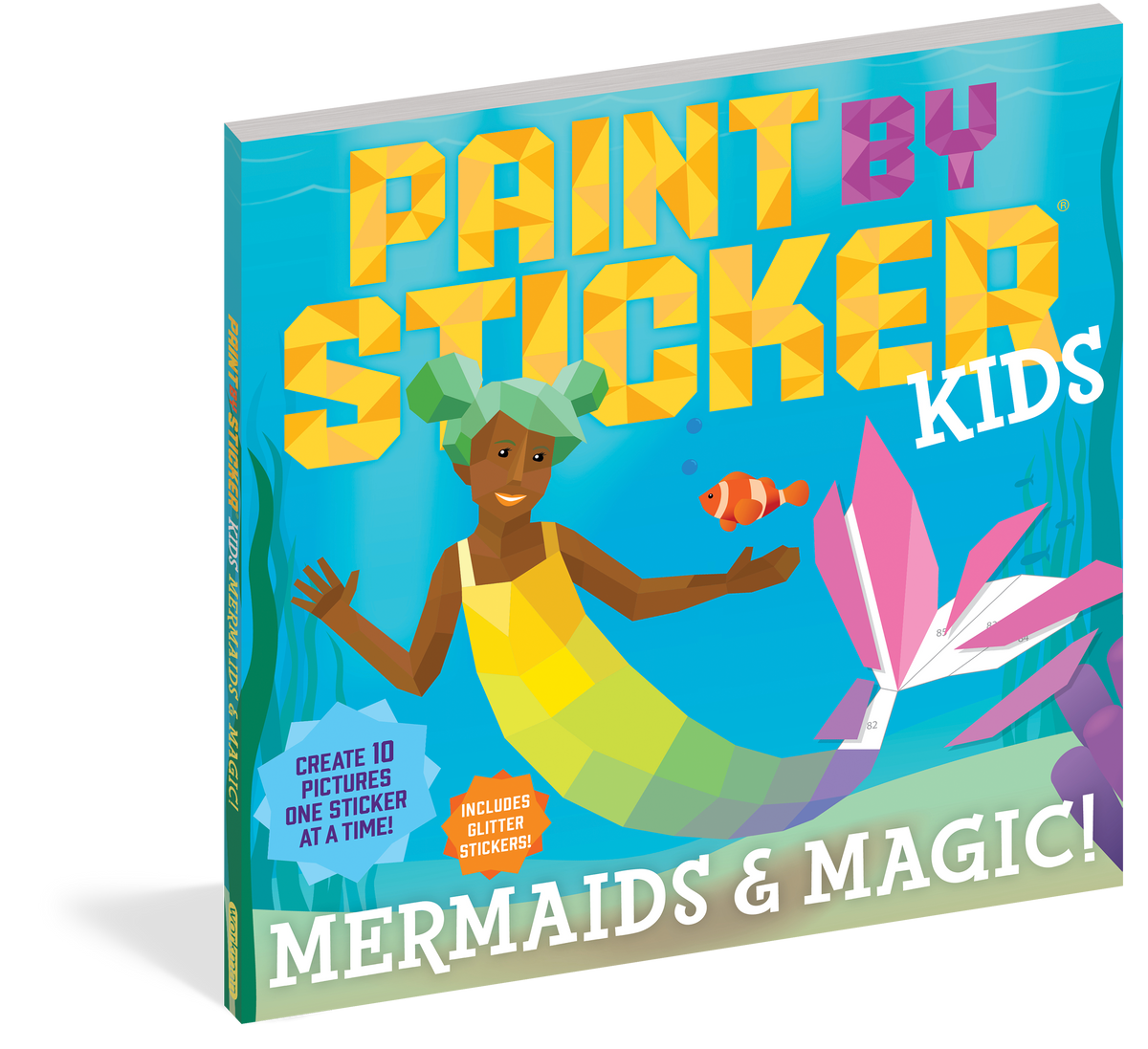 Mermaids & Magic: Paint By Stickers Kids