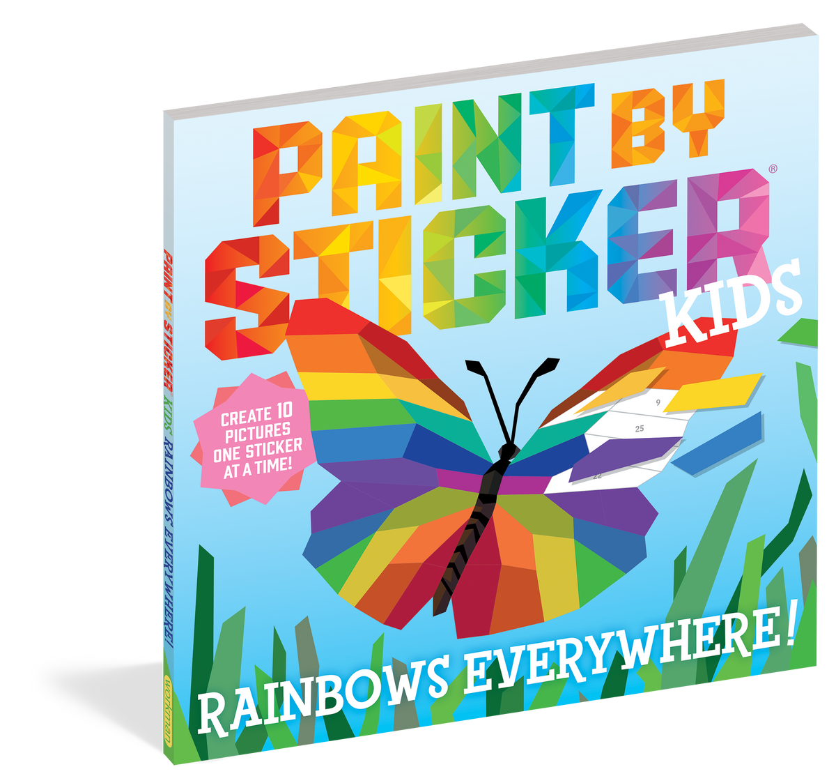Paint By Stickers Kids: Rainbows Everywhere