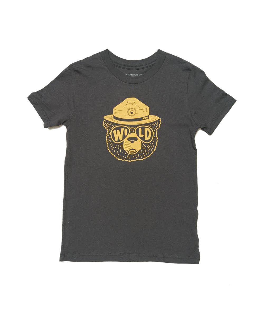 Wildbear Youth T-Shirt | Coal