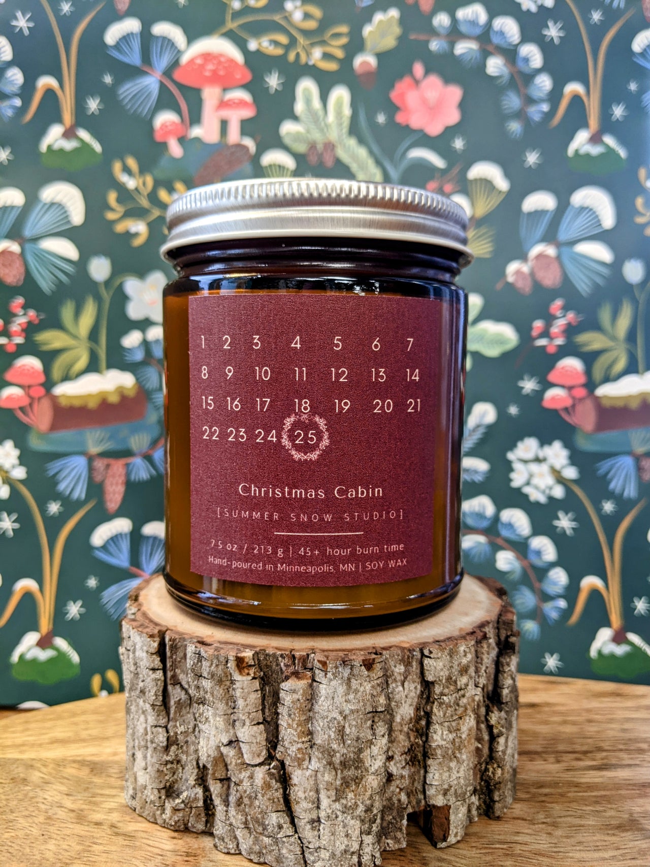 Christmas Cabin Candle