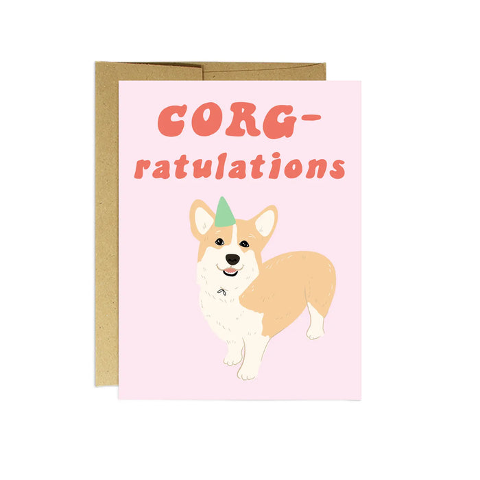 Corg-ulations Card