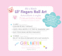 Lil’ Fingers Nail Art | Animal Friends
