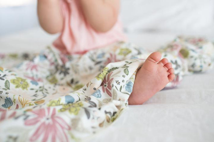 Olive Knit Swaddle