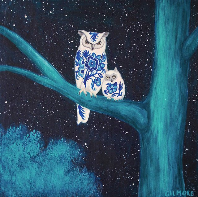 Owls At Night