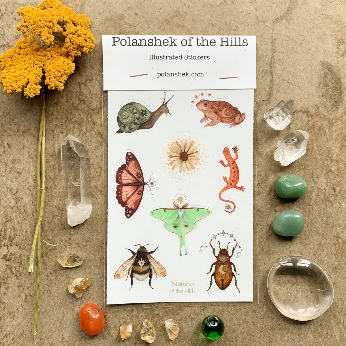 Jess Polanshek Sticker Sheets