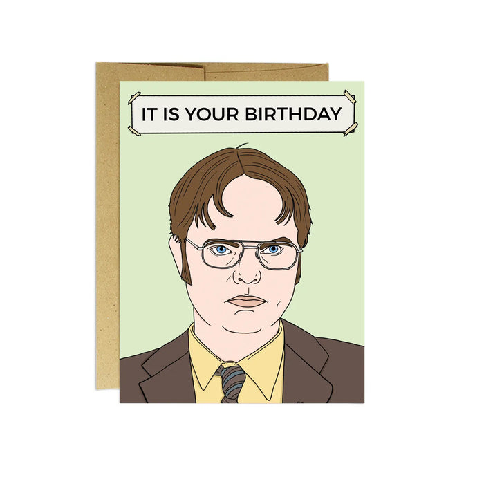 Dwight Birthday Card