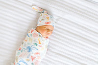 Nautical Knit Swaddle