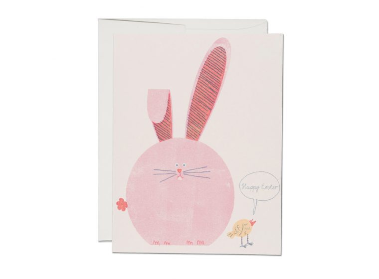 Easter Bunny + Chick Card