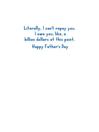 Never Repay You Father's Day