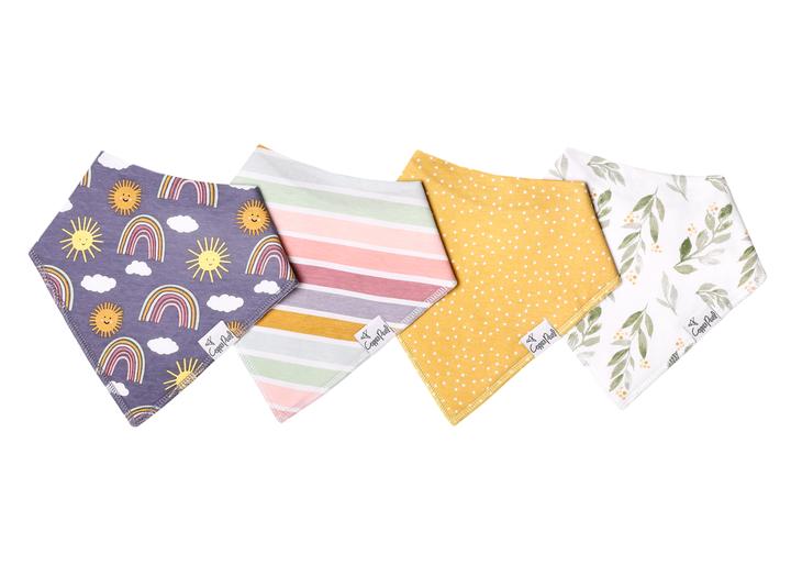 Hope Baby Bandana Bib Set (4-Pack)