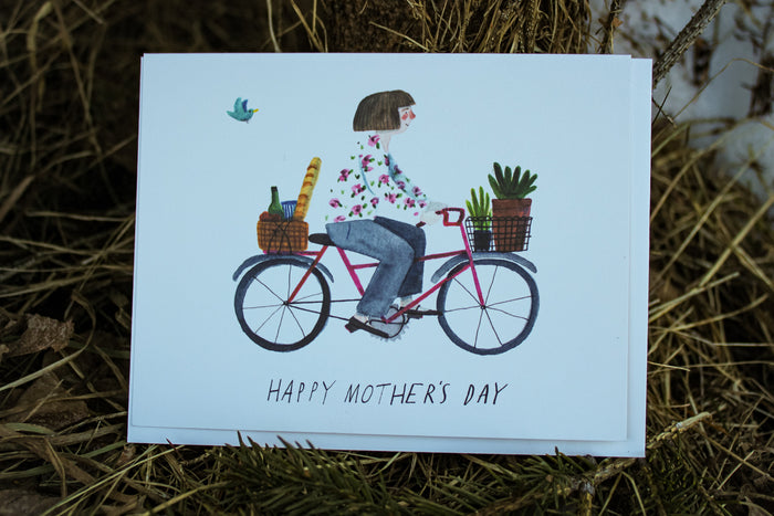 Bike Mother’s Day Card