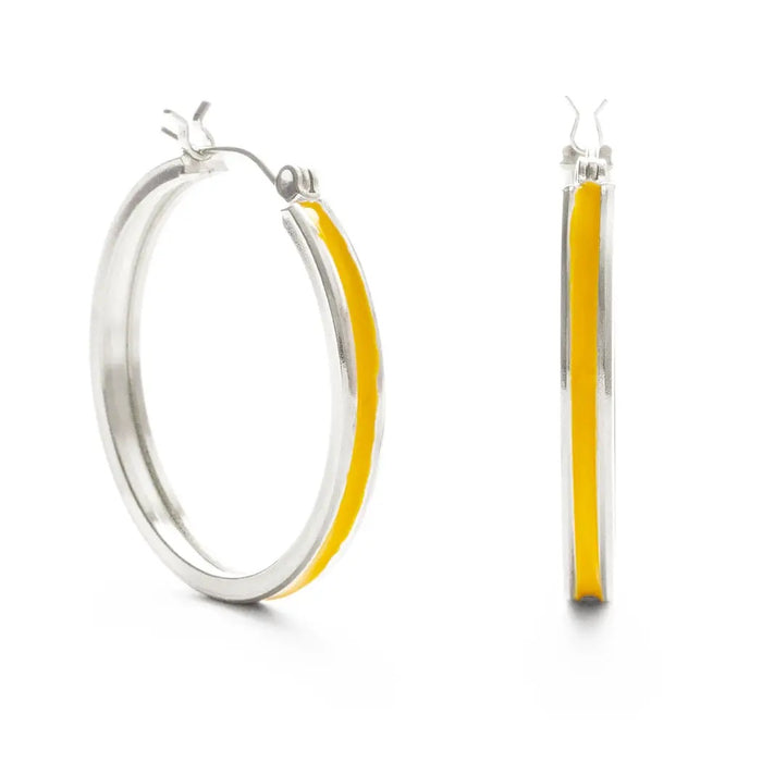 1.25” Chanel Hoops