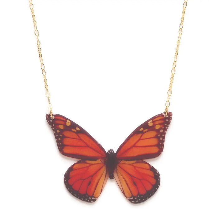 Monarch Butterfly Necklace