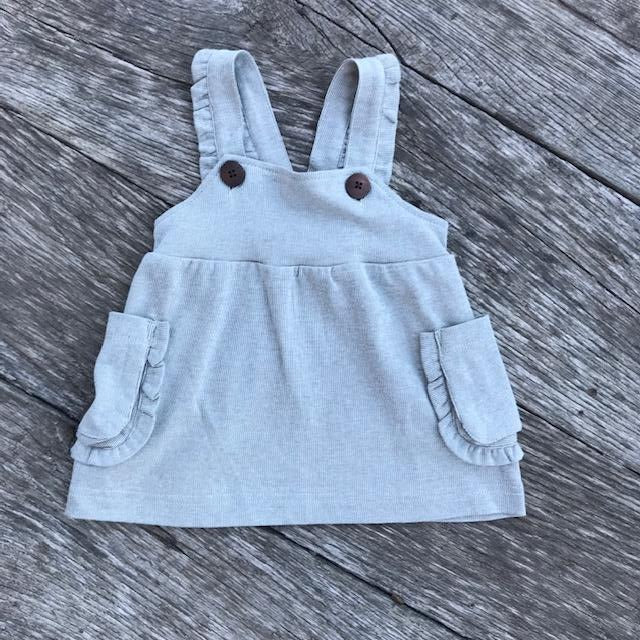 Dress Overall with Ruffle Straps