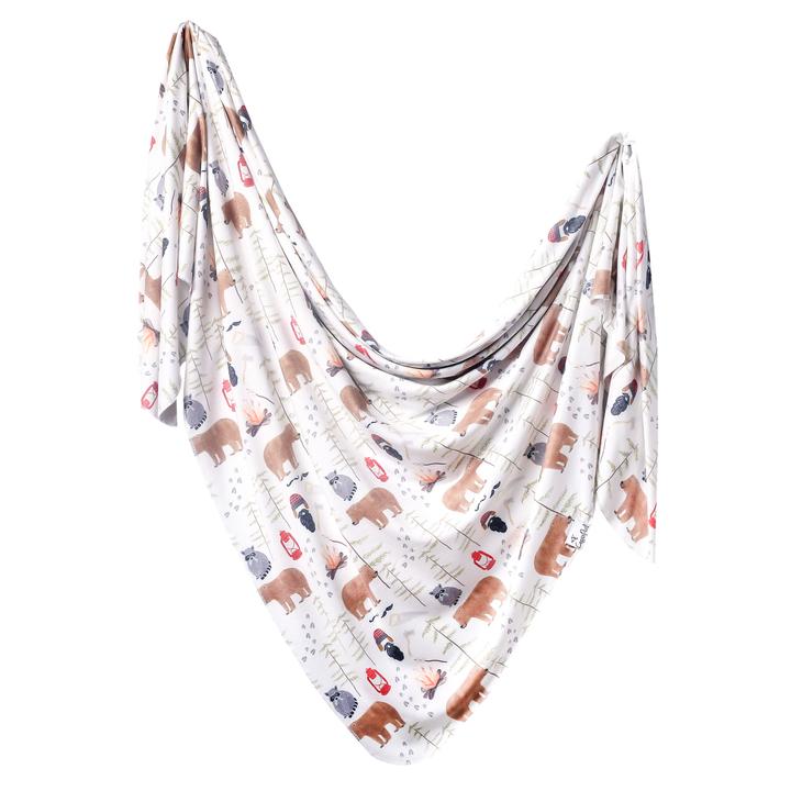 Lumberjack Knit Swaddle