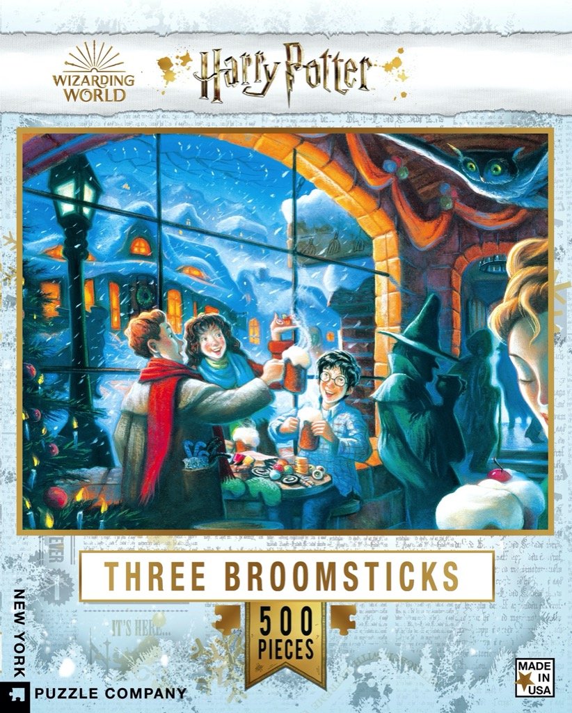 Three Broomsticks: 500 Piece Puzzle (Harry Potter)