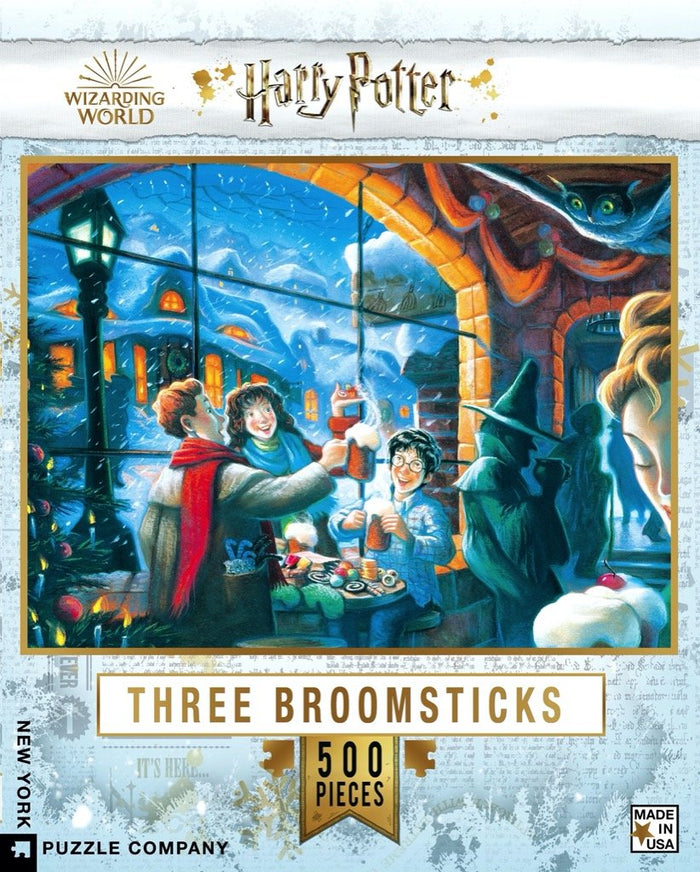 Three Broomsticks: 500 Piece Puzzle (Harry Potter)