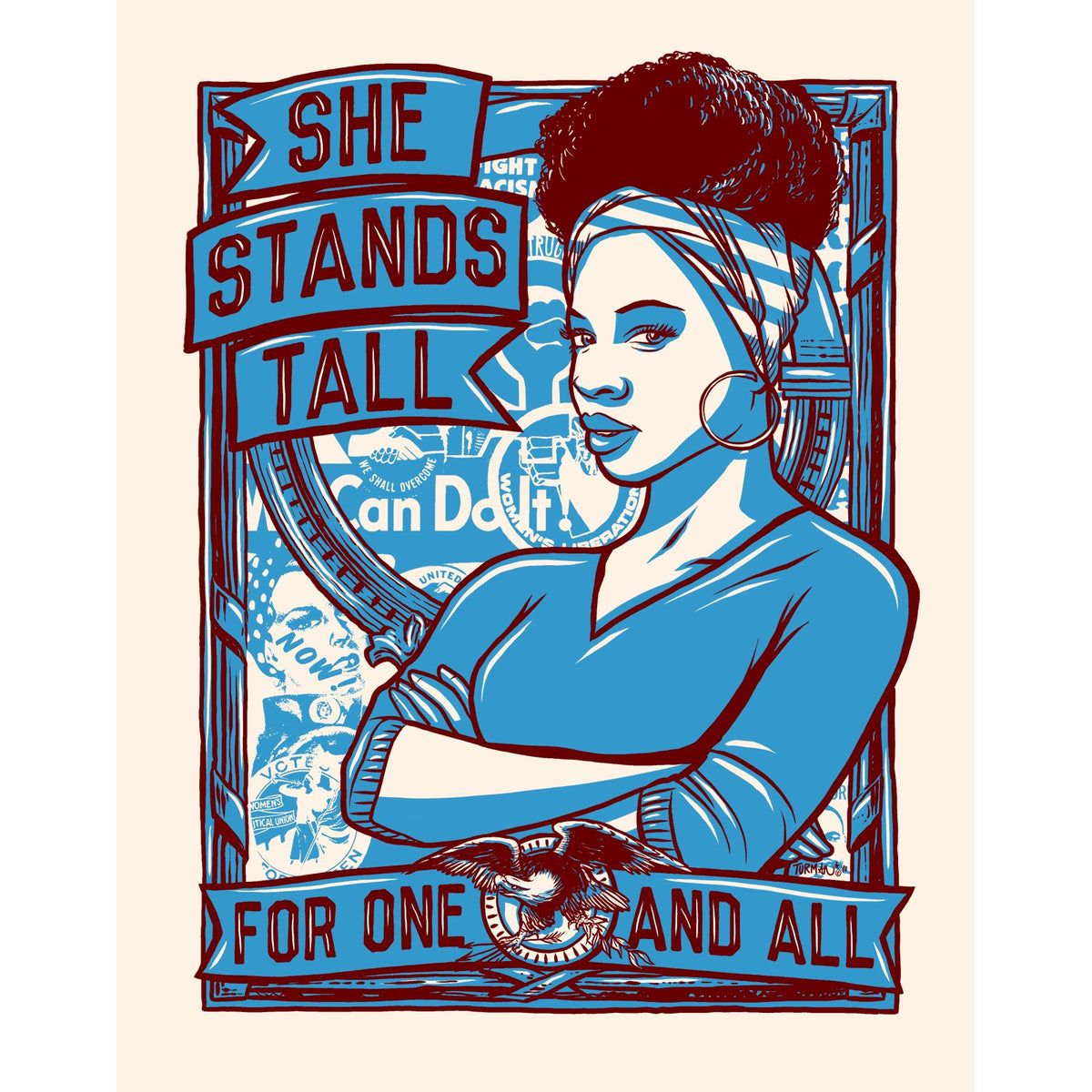 She Stands Tall 11x14
