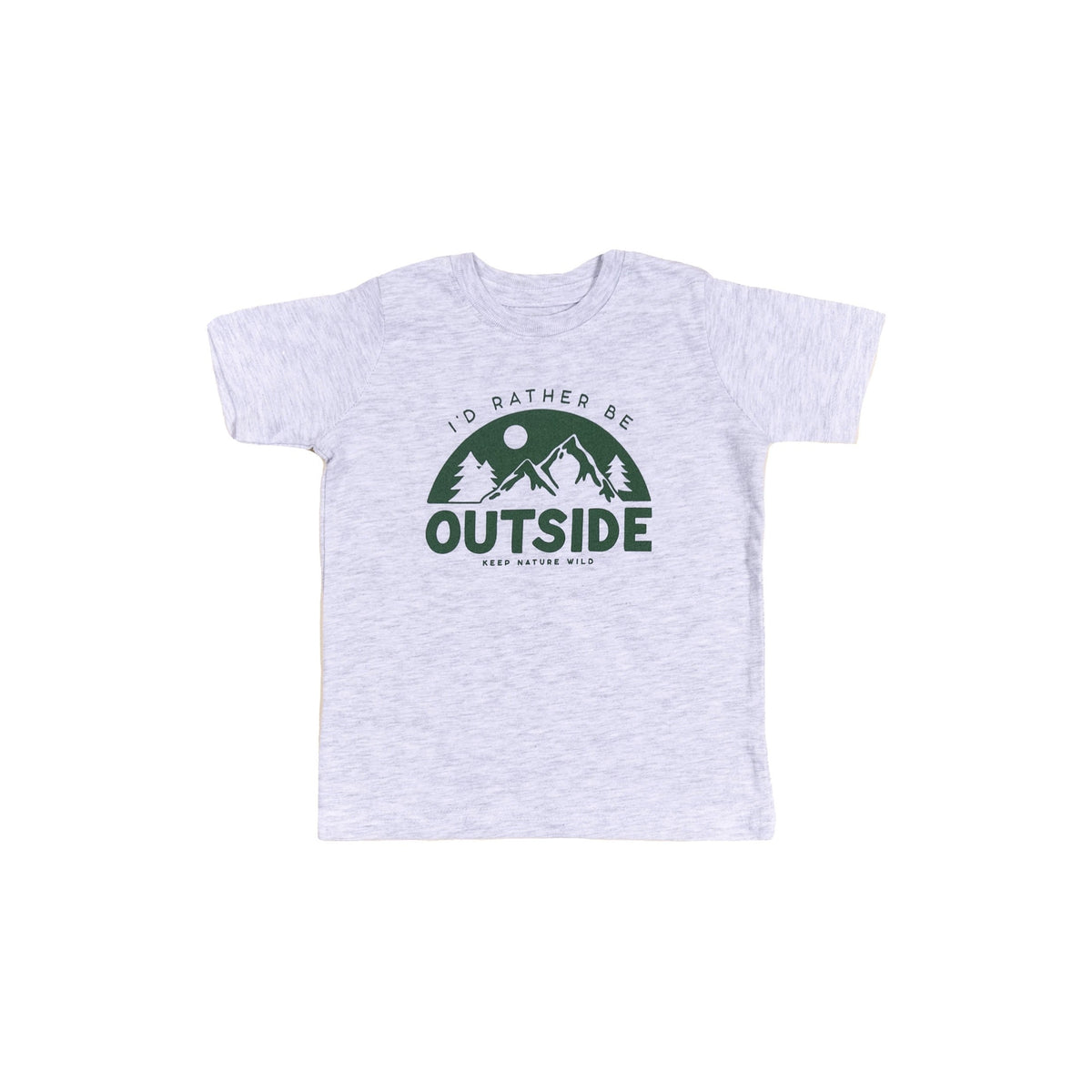 I'd Rather Be Outside Tee - Toddler & Youth Sizes