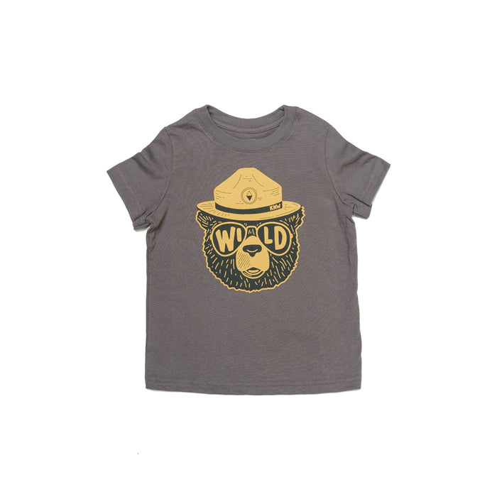 Wildbear Toddler T-Shirt | Coal