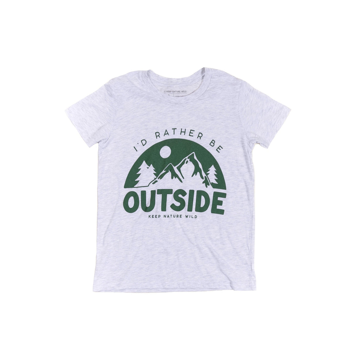 I'd Rather Be Outside Tee - Toddler & Youth Sizes