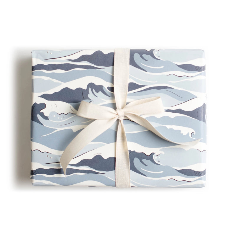 Waves Gift Wrap - Roll