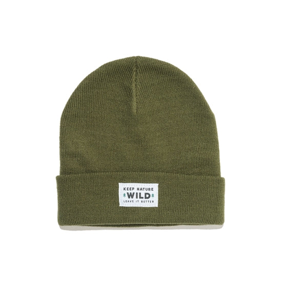 Twin Pines Cuffed Beanie | Olive