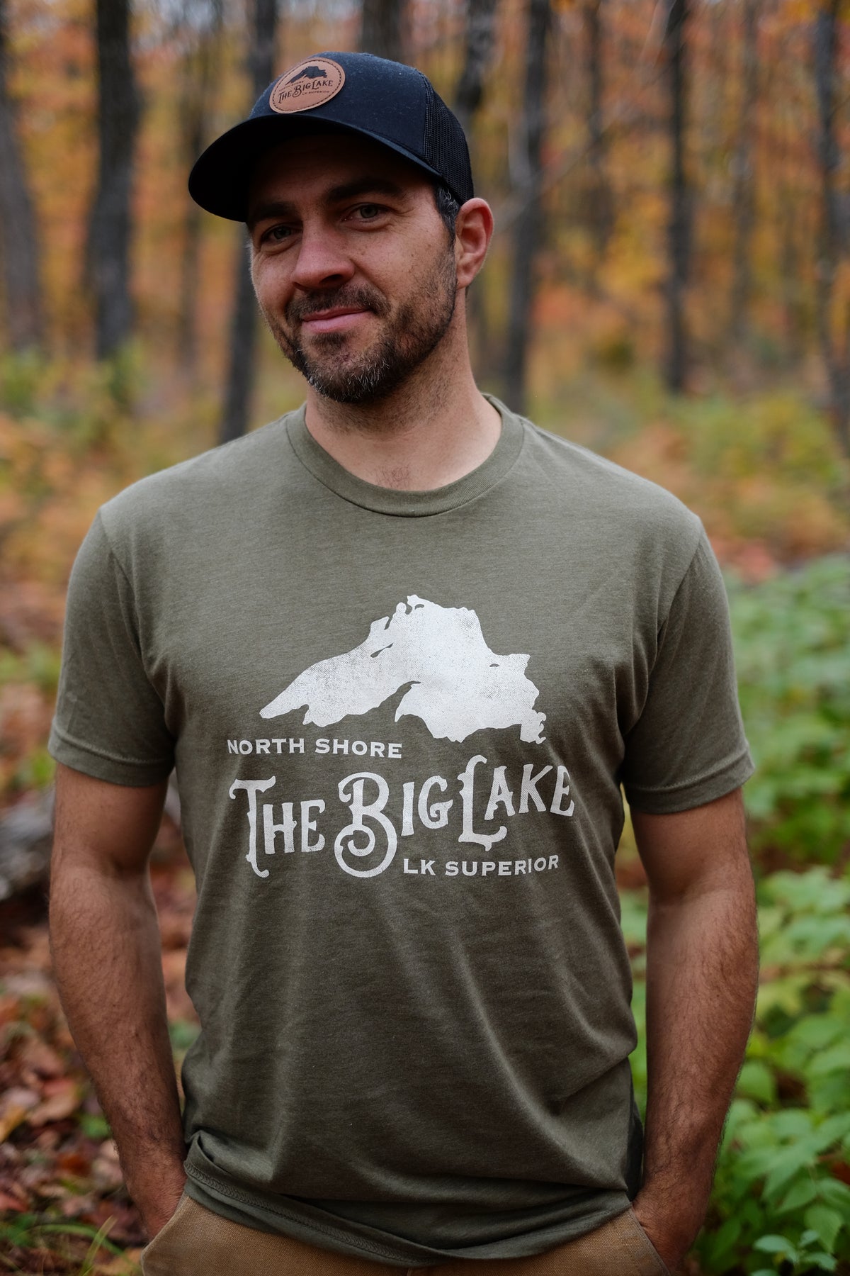 Green Big Lake Logo T-Shirt