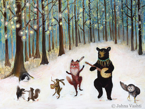 Forest Festivities by Jahna Vashti