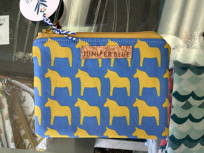 Dala Teal & Gold Mini Bag