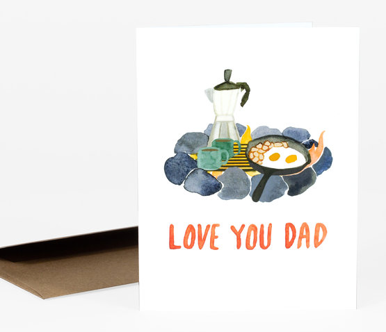 Love You Dad Card