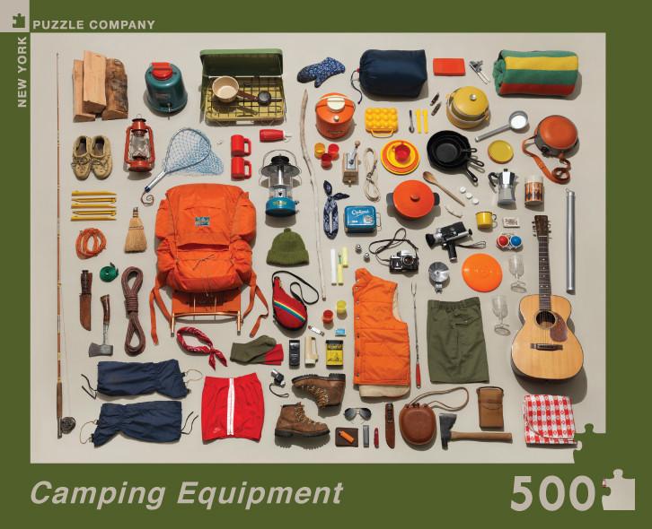 Camping Equipment: 500 Piece Puzzle