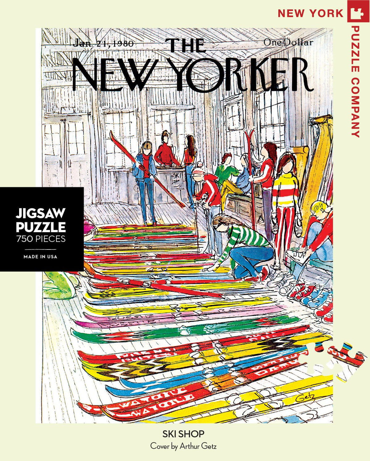 Ski Shop: 750 Piece Puzzle