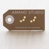 Star Cluster Studs: Gold Plate